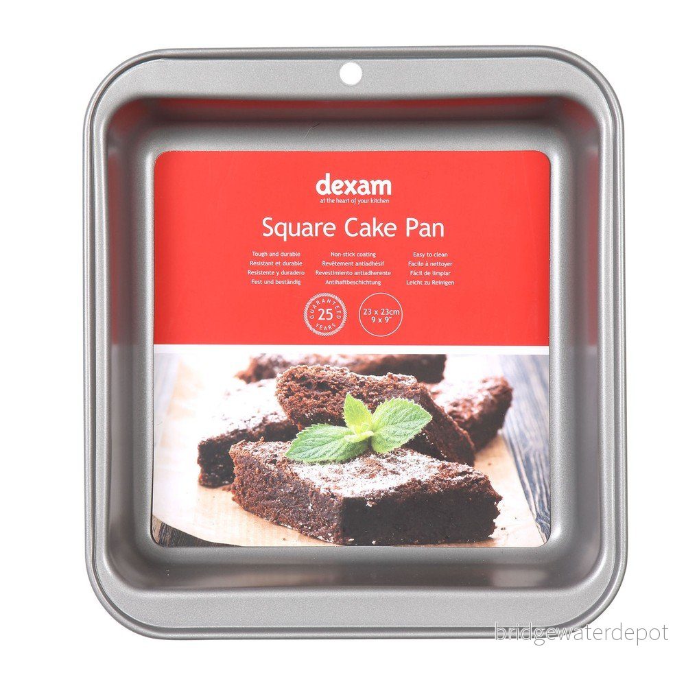 Pečící forma na dort s nepřilnavým povrchem Dexam Square Cake, 23 x 23 cm v:1219060