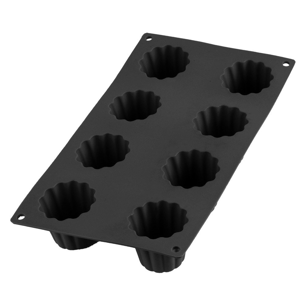 Černá silikonová forma na 8 mini bábovek Lékué v:1235178