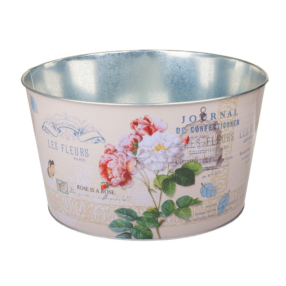 Kovový kyblík Es Fleurs, ø 38,5 cm v:1255476