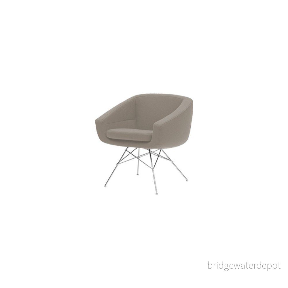 Šedobéžové křeslo Softline Aiko Valencia Sand v:1194348