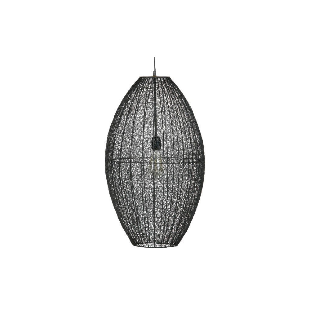 Černé závěsné svítidlo BePureHome Creative, ⌀ 40 cm v:1065578