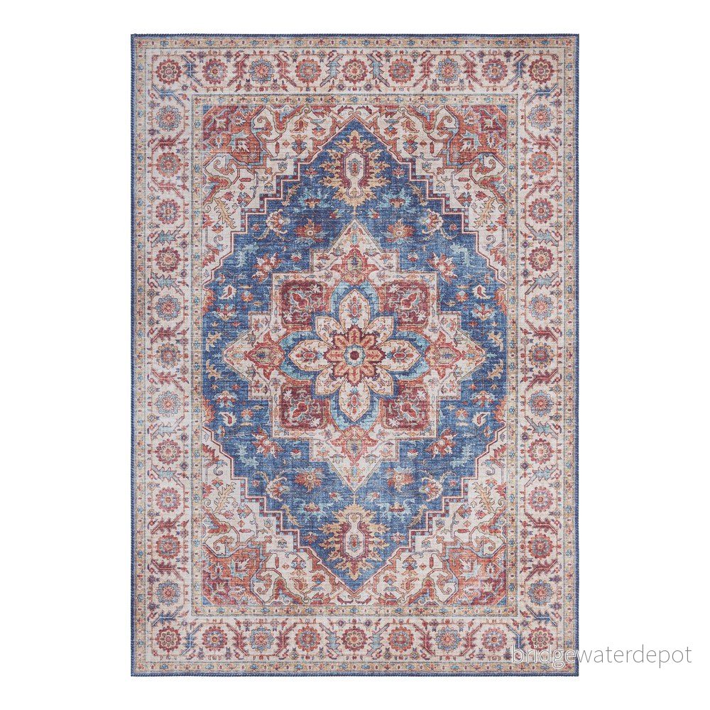 Modro-červený koberec Nouristan Anthea, 80 x 150 cm v:1331862
