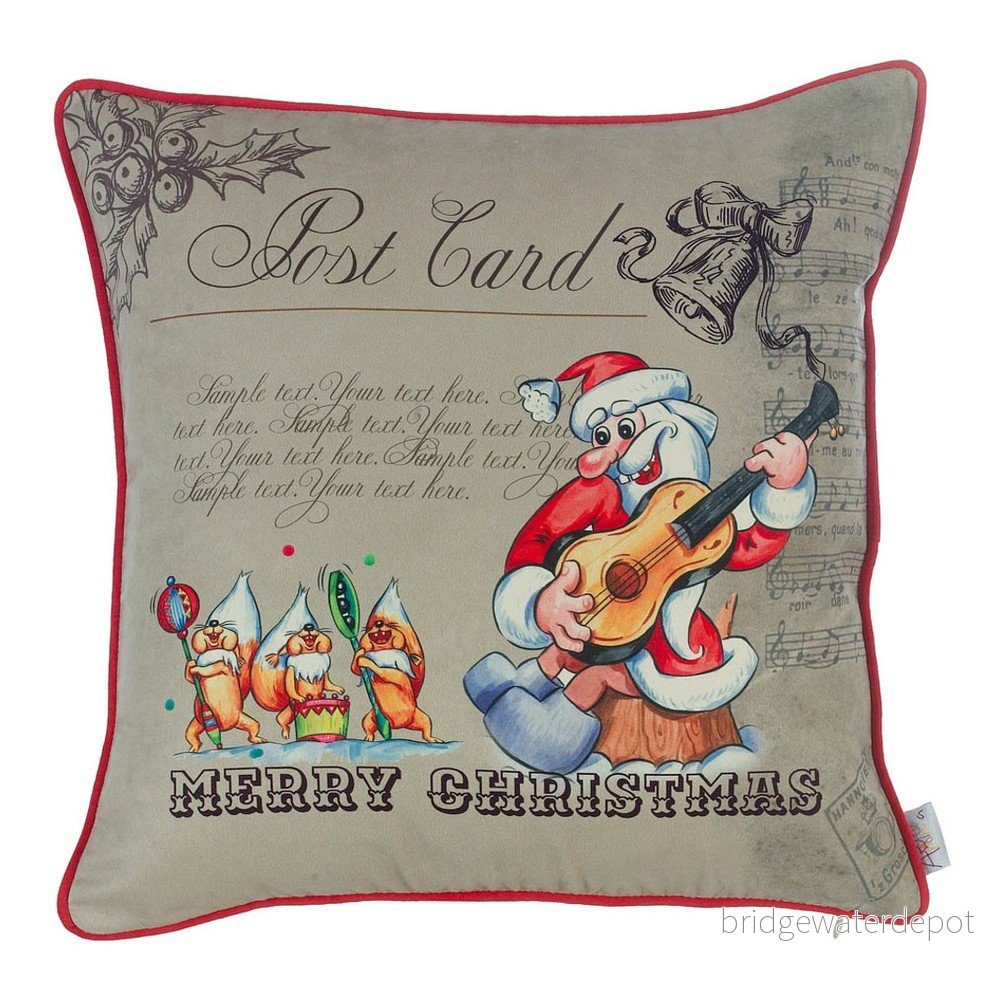 Vánoční povlak na polštář Mike & Co. NEW YORK Comfort Merry Christmas, 43 x 43 cm v:1143554