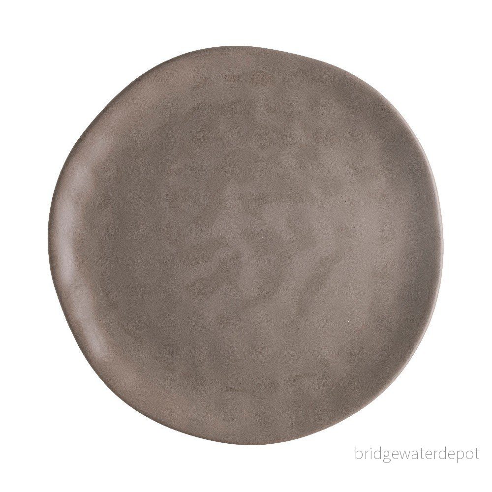Hnědý porcelánový talíř na pizzu Brandani Pizza, ⌀ 26 cm v:1270714