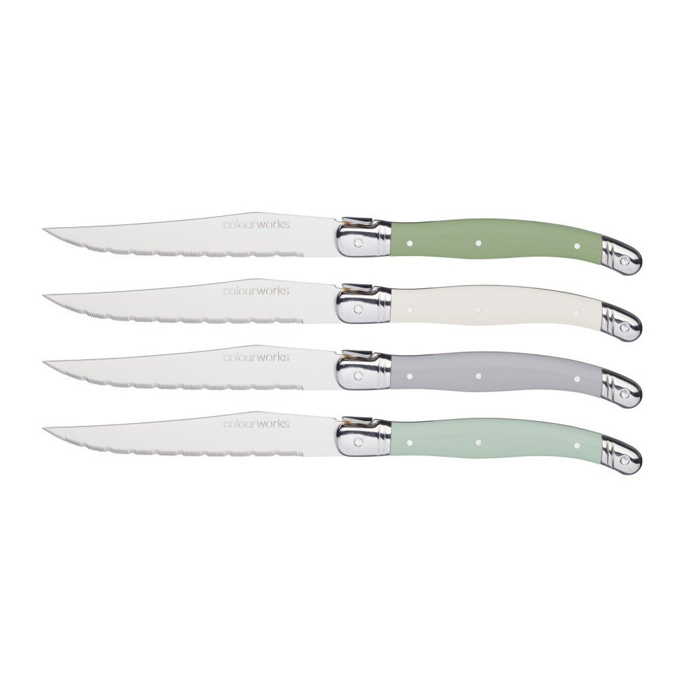 Sada 4 steakových nožů Kitchen Craft Colourworks v:997776