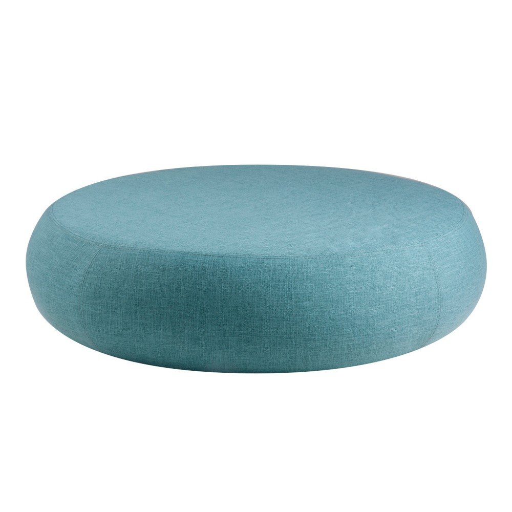 Tyrkysový puf sømcasa Alex, ⌀ 100 cm v:846216