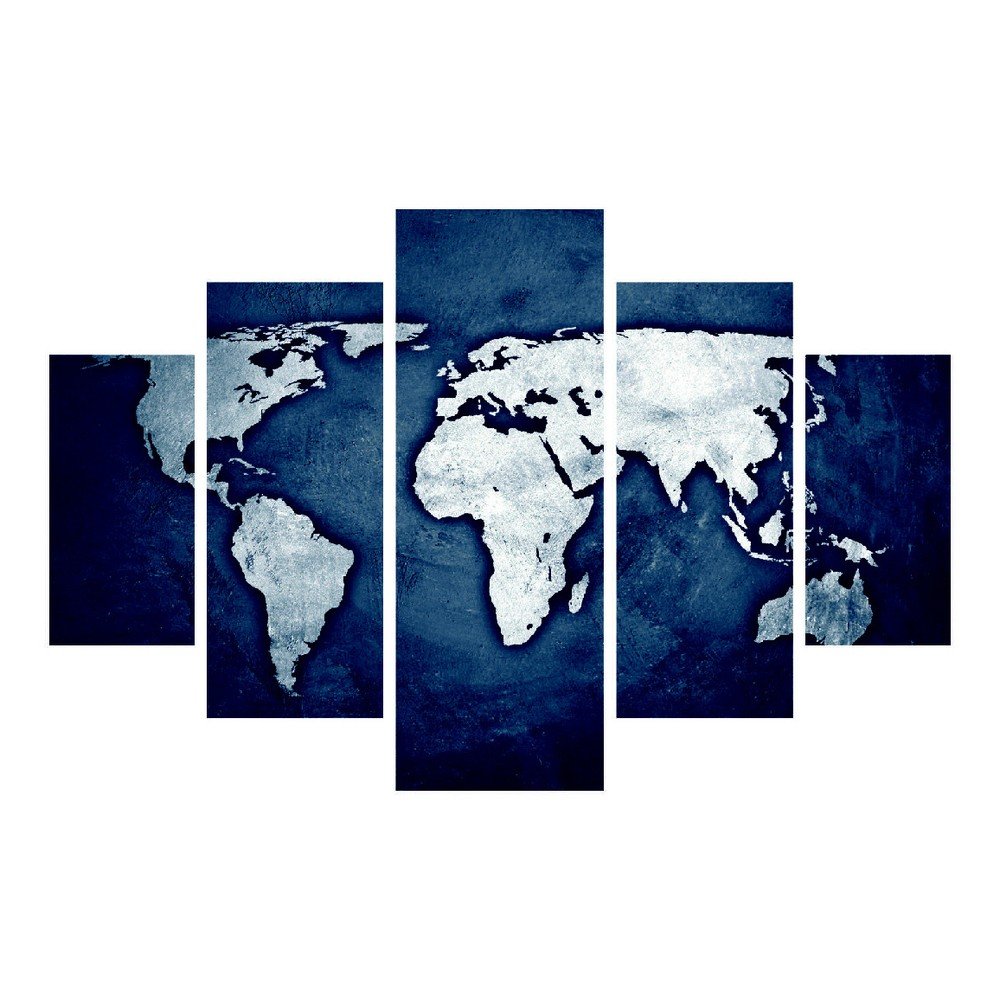 Vícedílný obraz Continents, 92 x 56 cm v:1204304