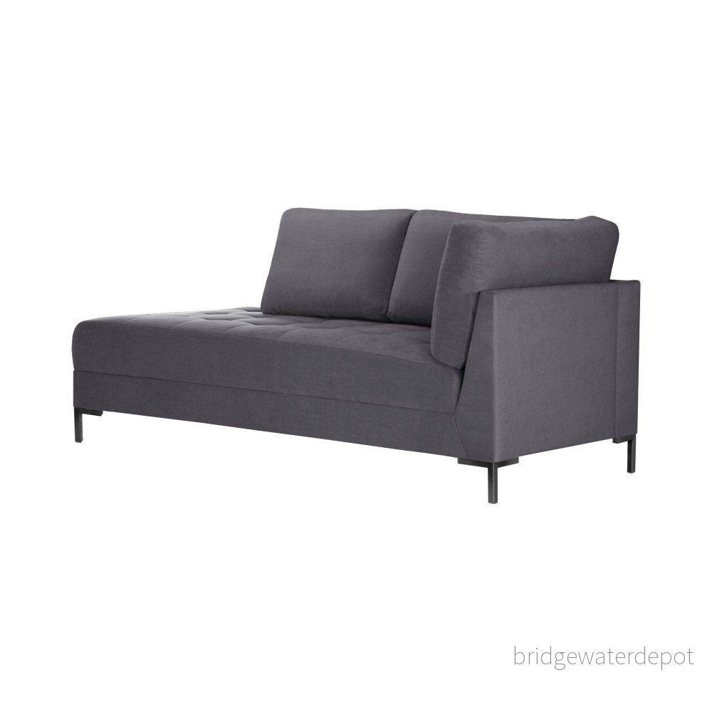 Tmavě šedá lenoška Guy Laroche Home Harmony Big, levý roh v:840794