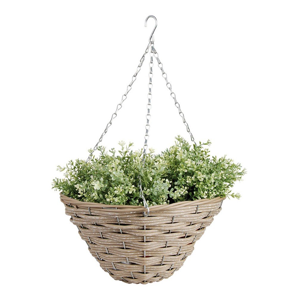 Závěs na květinu z proutí Ego Dekor, ⌀ 35 cm v:798754