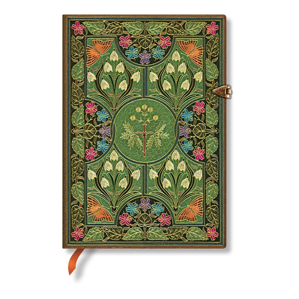 Nelinkovaný zápisník s tvrdou vazbou Paperblanks Poetry in Bloom, 13 x 18 cm v:1135902