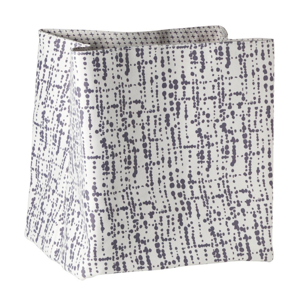 Šedý textilní koš Cosy & Trendy Magic, 40 x 30 x 34 cm v:792500