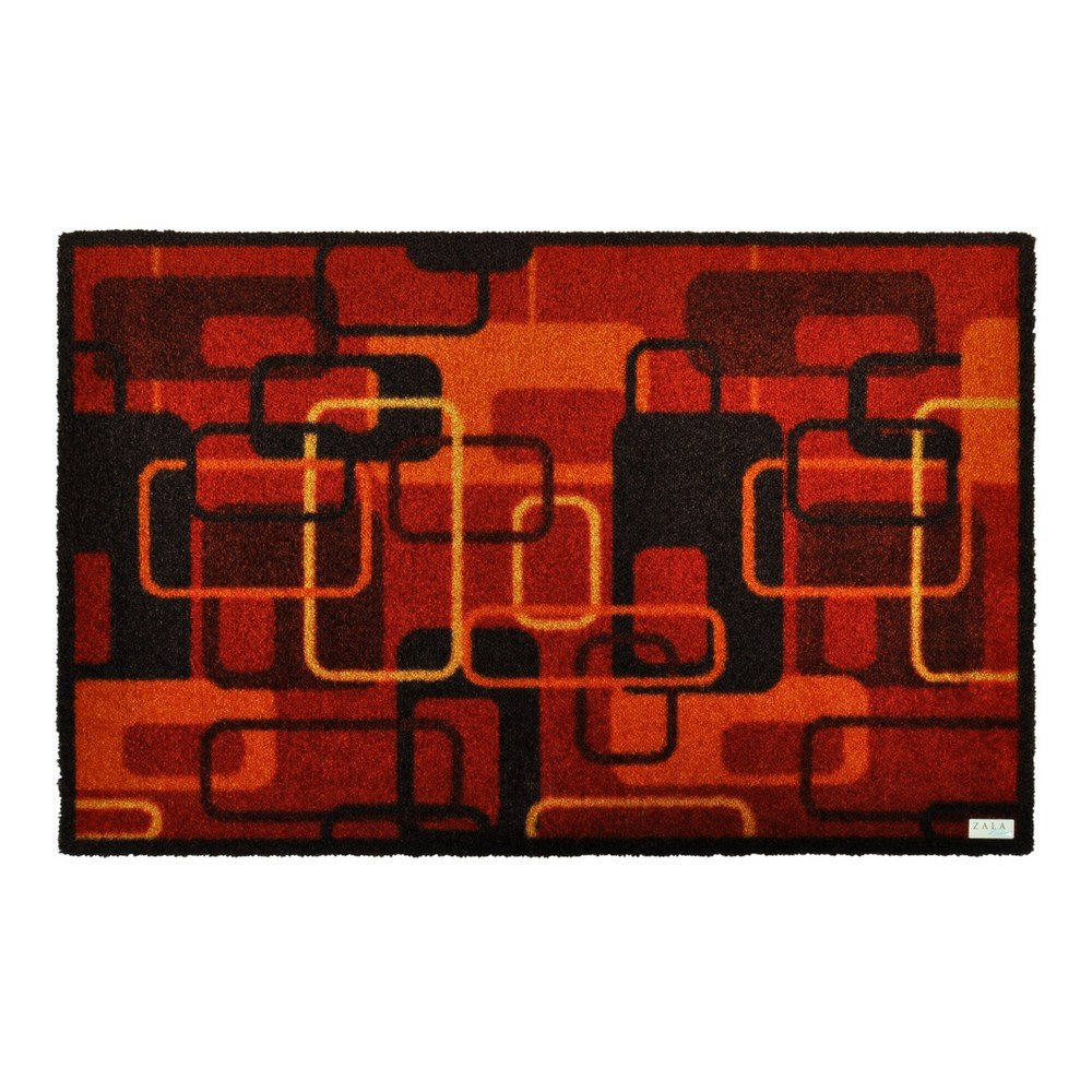 Červený běhoun Hanse Home Design Retro Red Terra, 67 x 180 cm v:925270