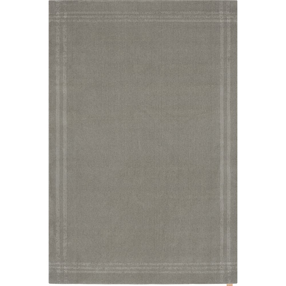 Světle šedý vlněný koberec 240x340 cm Calisia M Grid Rim – Agnella v:1638732
