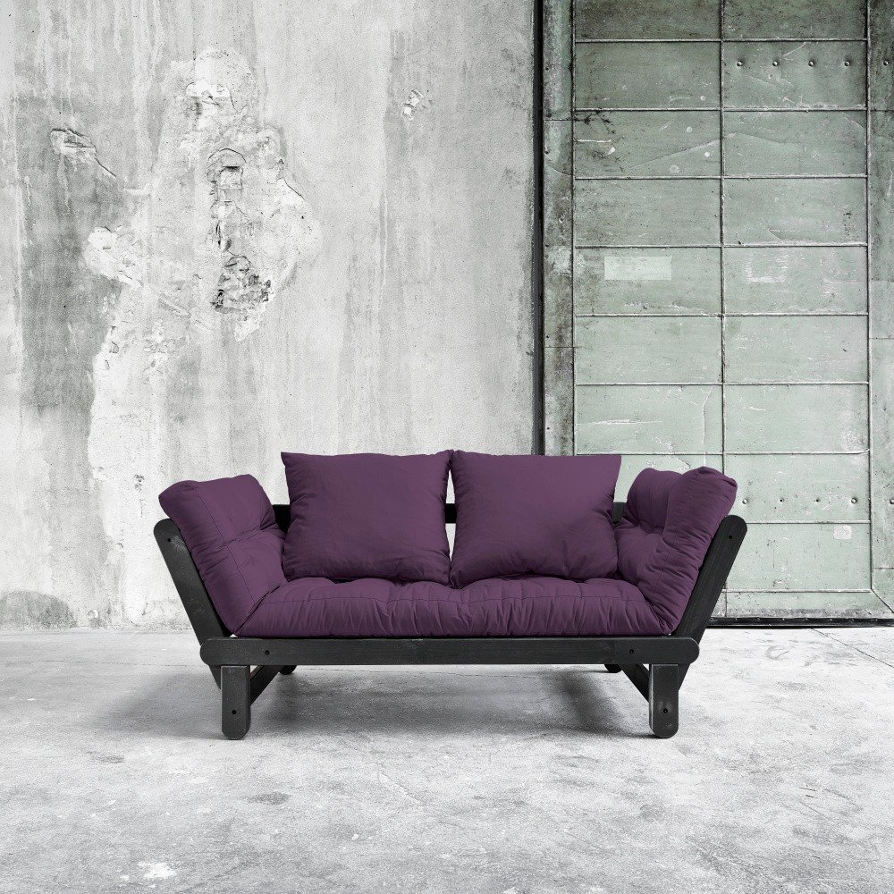 Variabilní pohovka Karup Beat Black/Purple v:996490