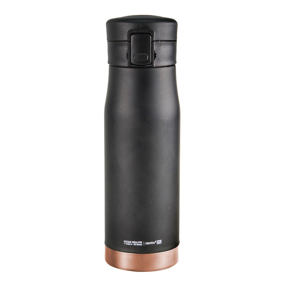 Černá termolahev Asobu Le Baton Gold, 500 ml v:1066128