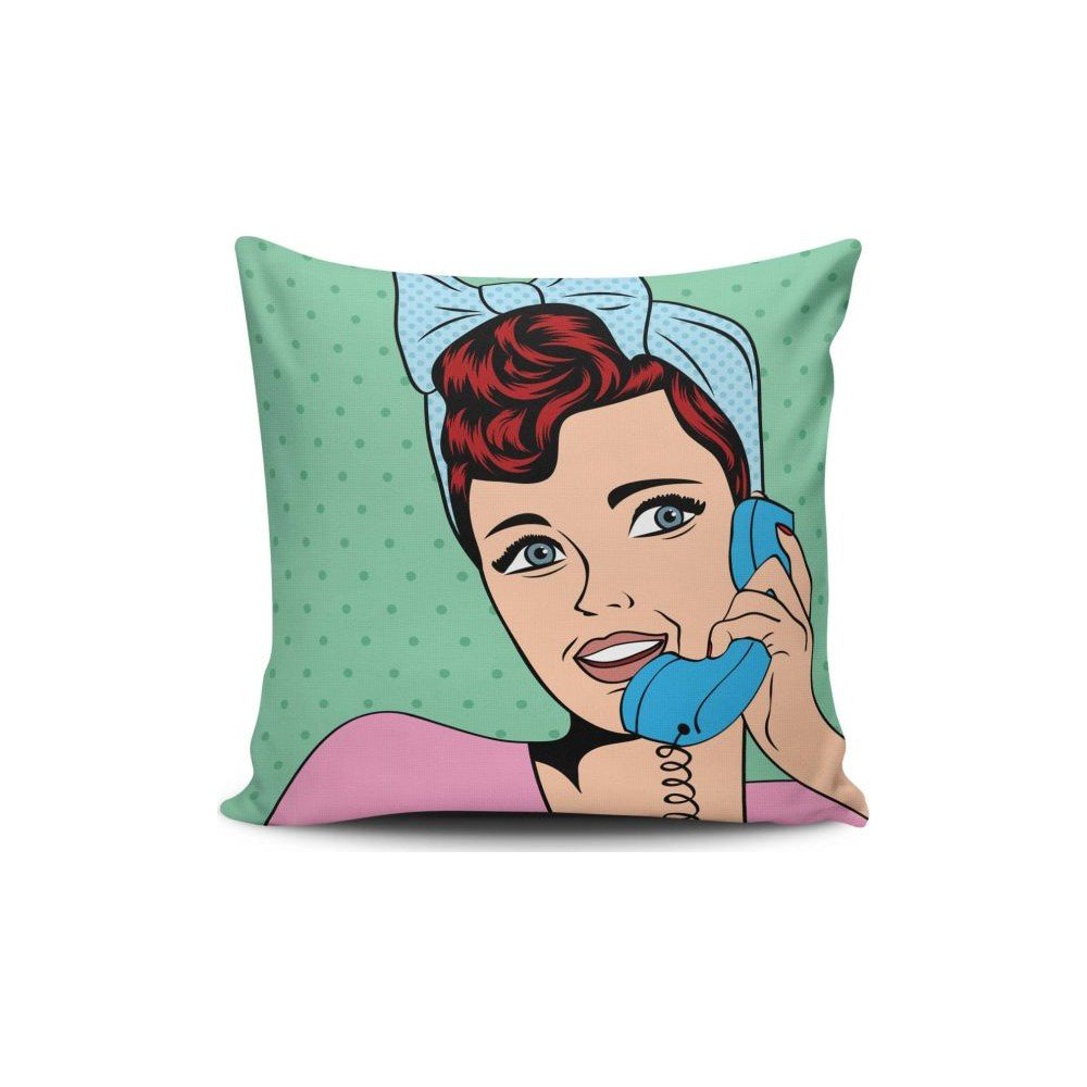 Polštář s příměsí bavlny Cushion Love Pop Art, 45 x 45 cm v:1241678