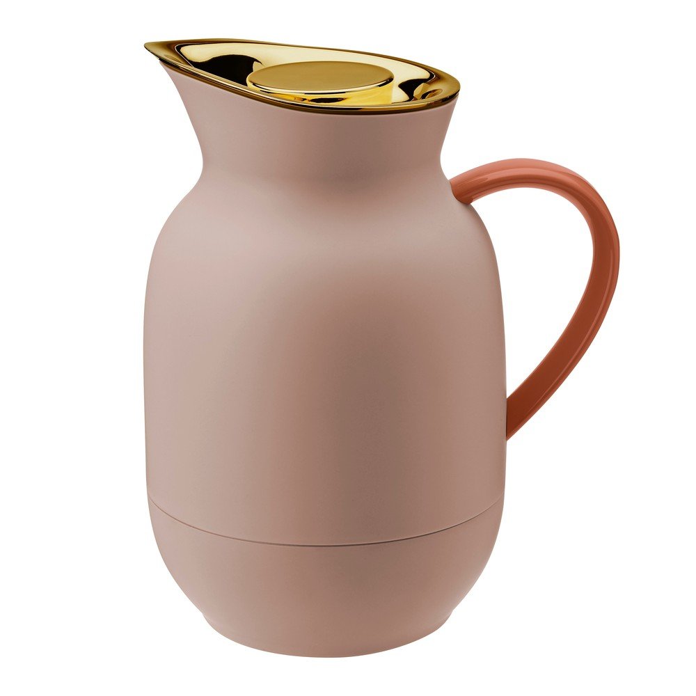 Broskvová plastová termokonvice 1 l Amphora – Stelton v:1939430