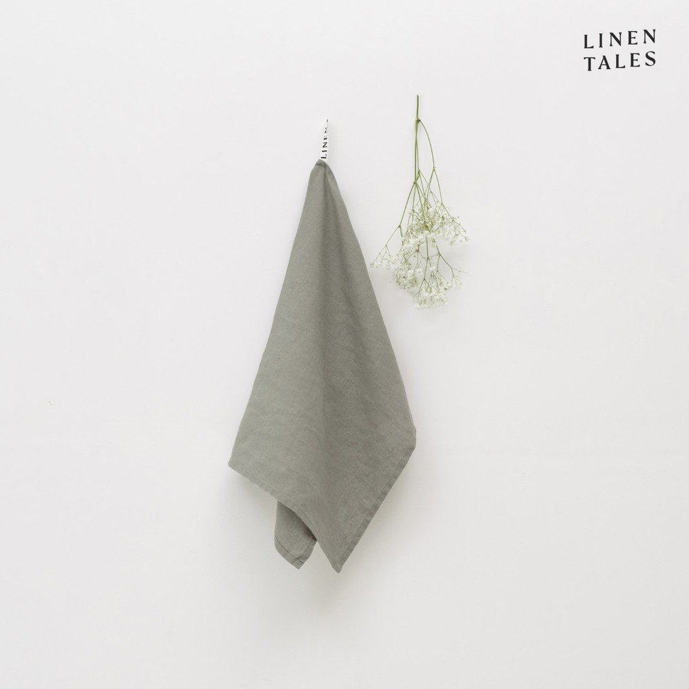 Lněná utěrka 45x65 cm Khaki – Linen Tales v:1632128