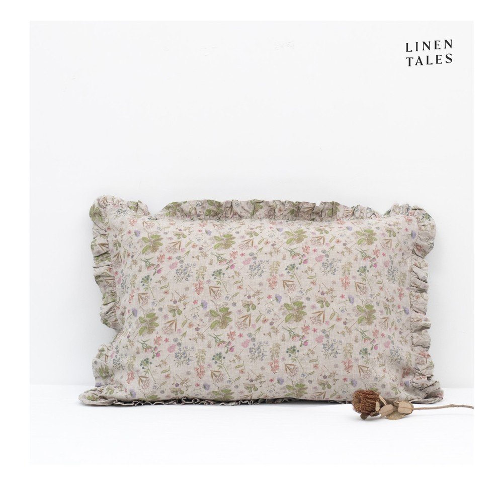 Lněný povlak na polštář 70x90 cm Botany 2 – Linen Tales v:1632002