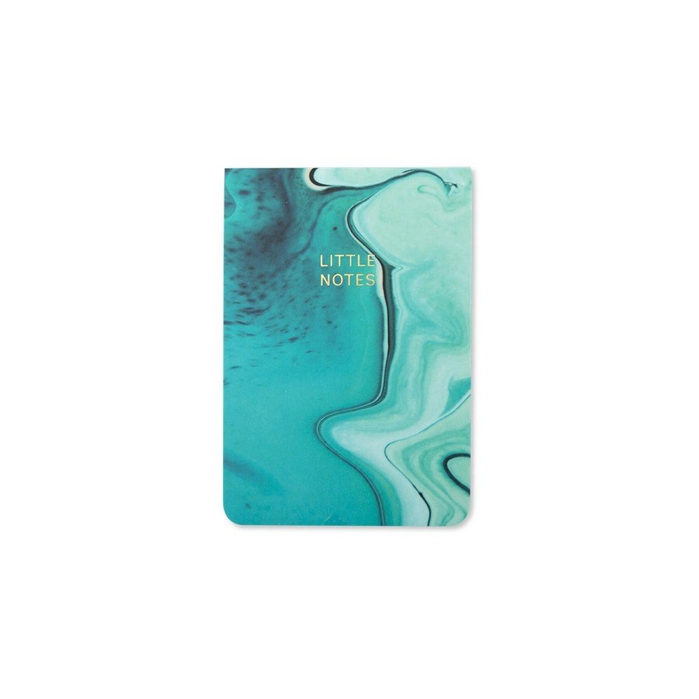 Tyrkysově modrý kapesní poznámkový bloček GO Stationery Aqua Marine Reporter v:1232474