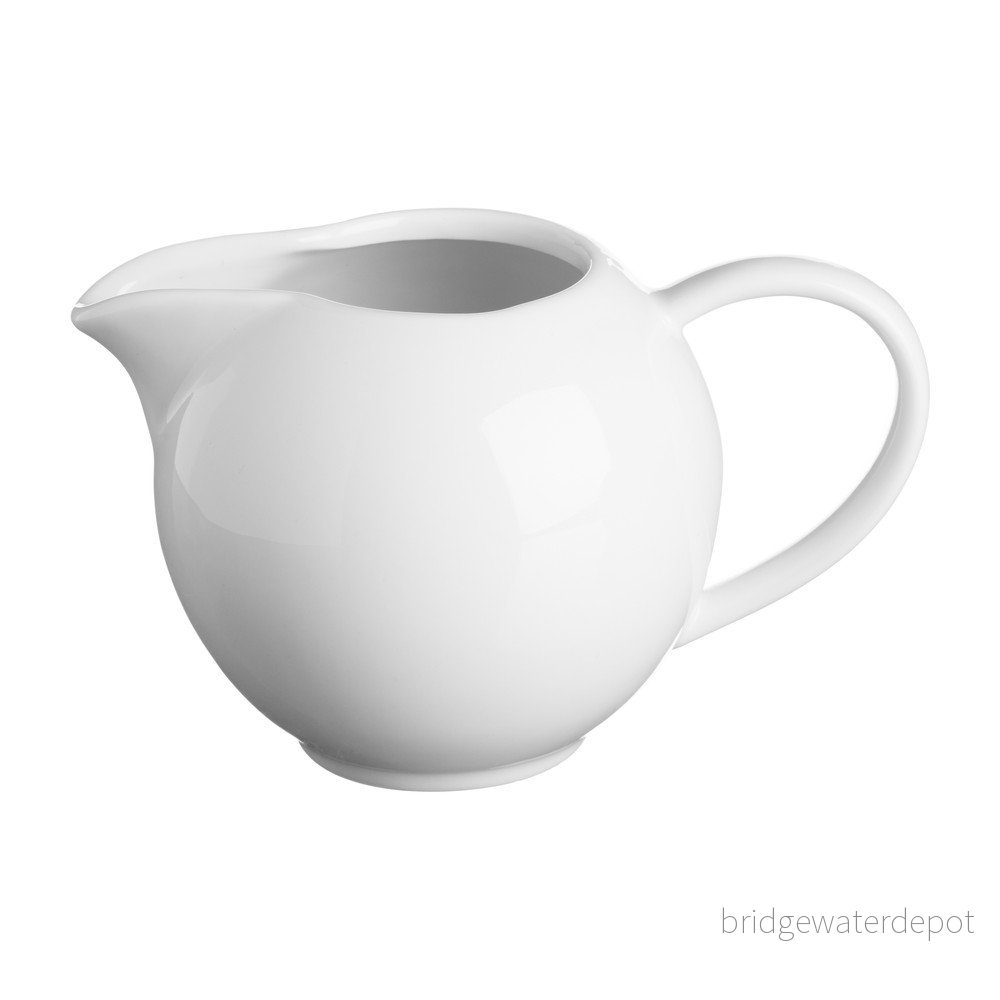 Bílá porcelánová konvička na mléko Price & Kensington Simplicity v:917954