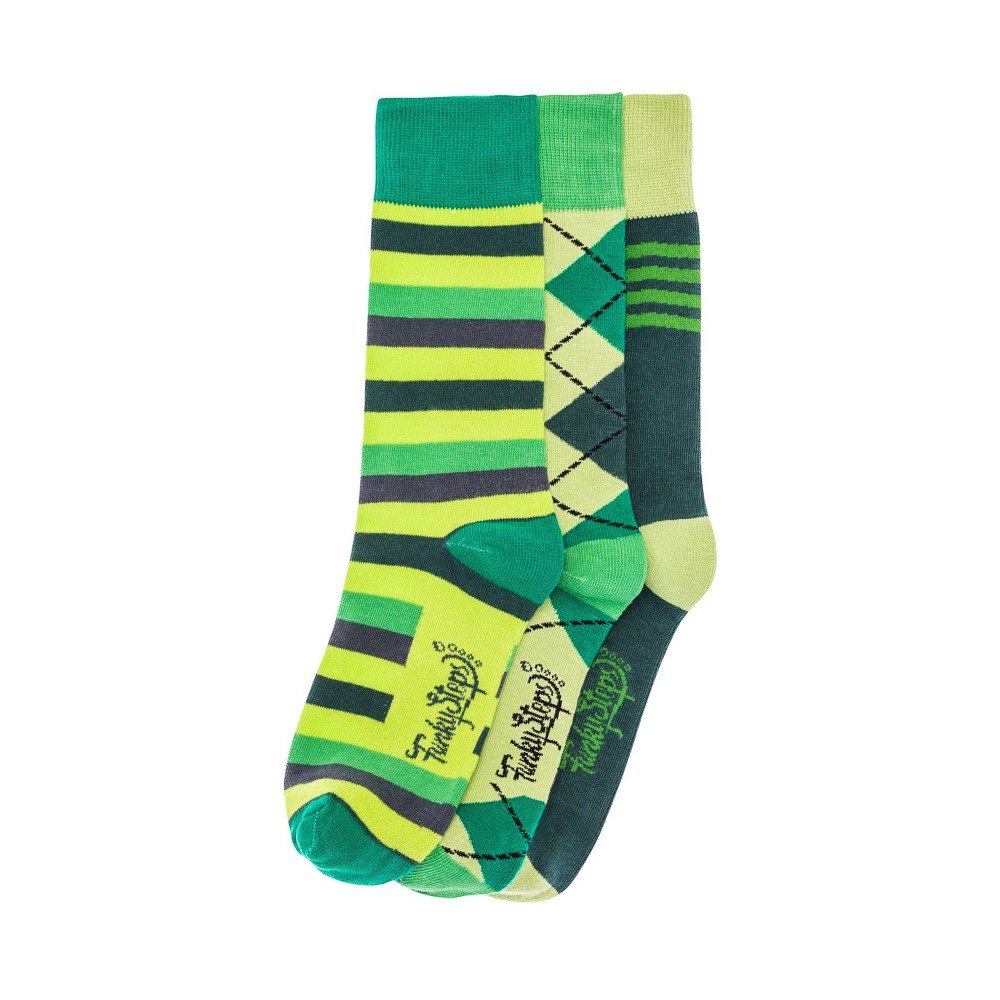 Sada 3 párů unisex ponožek Funky Steps Nicol, velikost 39 – 45 v:876056