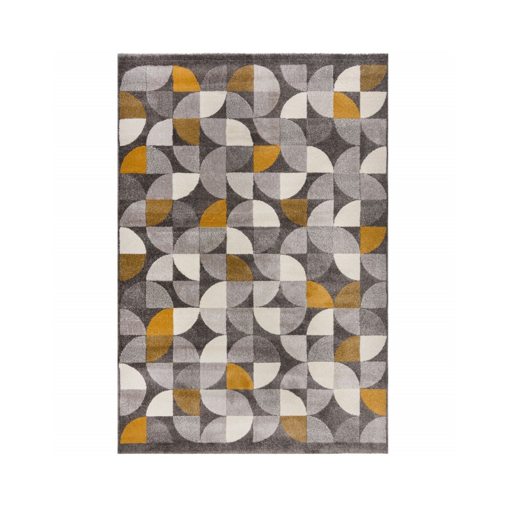 Šedo-žlutý koberec Flair Rugs Alcazar, 200 x 290 cm v:1390433