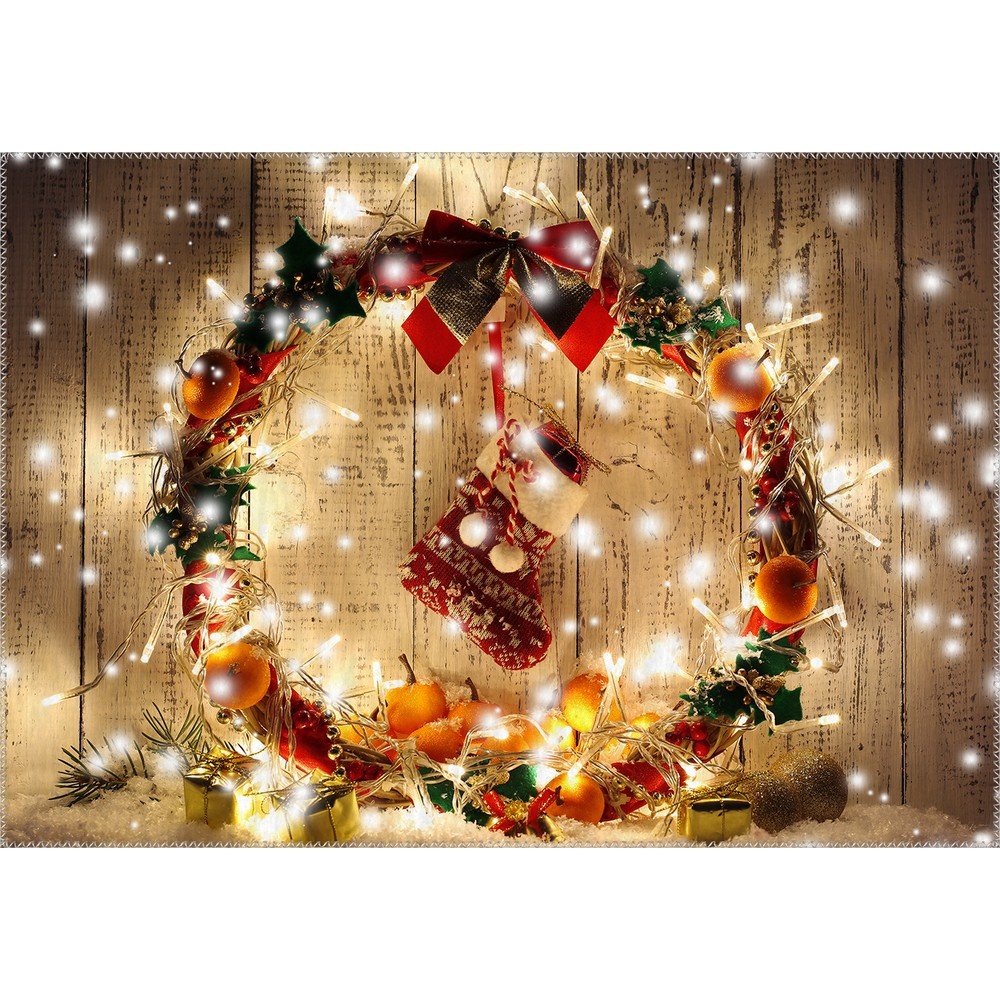 Koberec Vitaus Christmas Period Lit Up Santa, 50 x 80 cm v:1320130