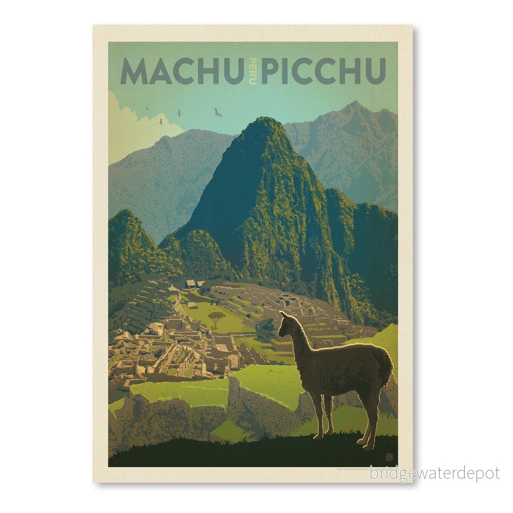 Plakát Americanflat Machu Picchu, 42 x 30 cm v:1174358
