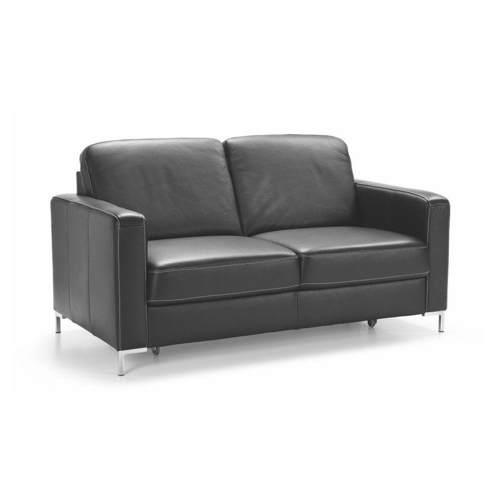 Kožená rozkládací pohovka pro dva Etap Sofa Basic v:723330