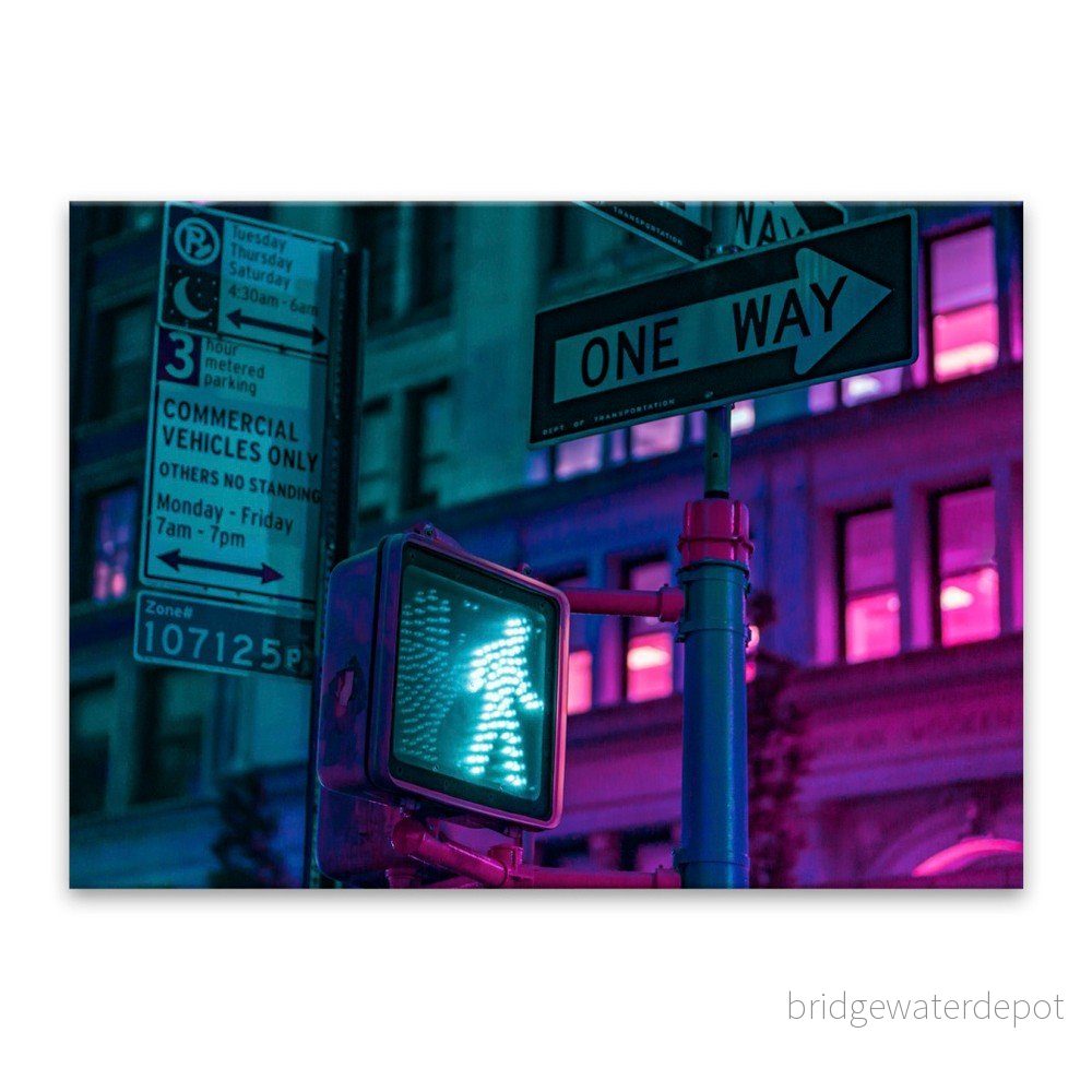 Obraz Styler Glasspik Neon Green Light, 70 x 100 cm v:1234340