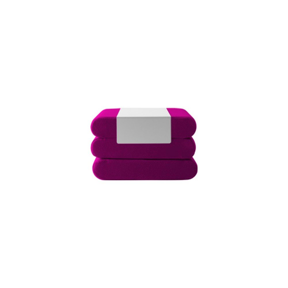 Fialový rozkládací puf Softline Bingo Felt Violet v:1194628