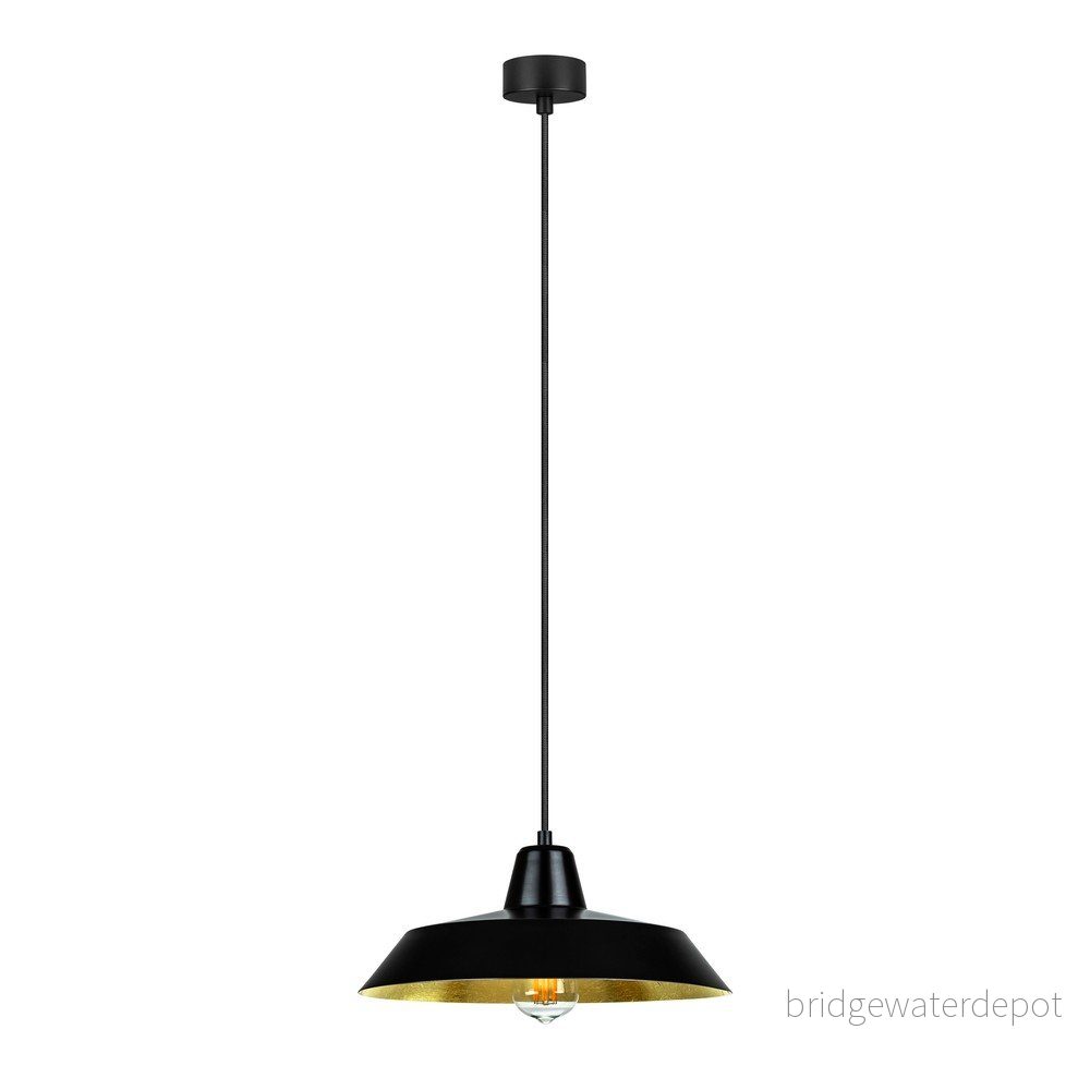 Černé závěsné svítidlo Sotto Luce Cinco, ⌀ 35 cm v:1111786