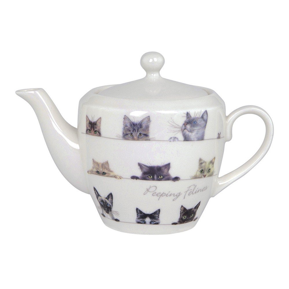 Konvička z kostního porcelánu Ashdene Peeping Felines, 400 ml v:1068986