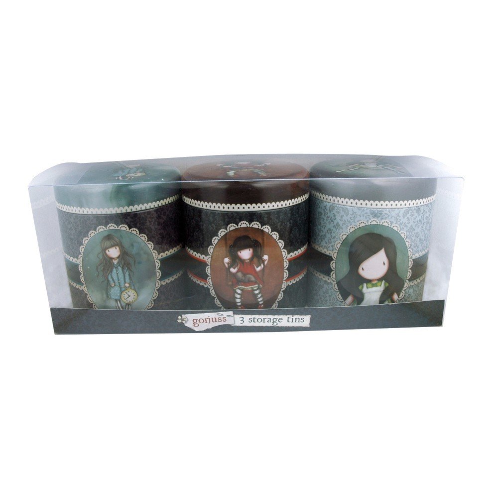 Sada 3 dóz Santoro London Gorjuss Tins v:916646