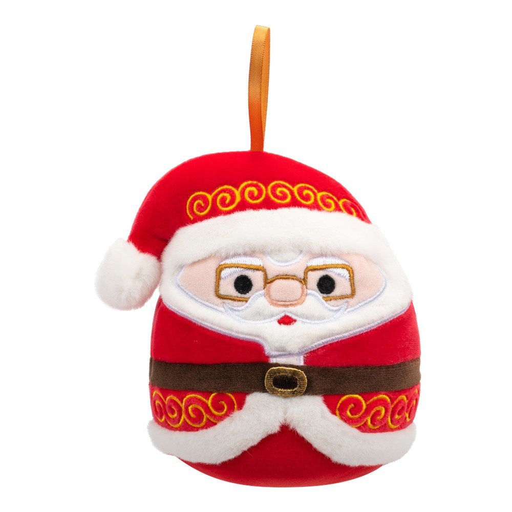 Textilní vánoční ozdoba ø 10 cm Santa Nick – SQUISHMALLOWS v:1708054