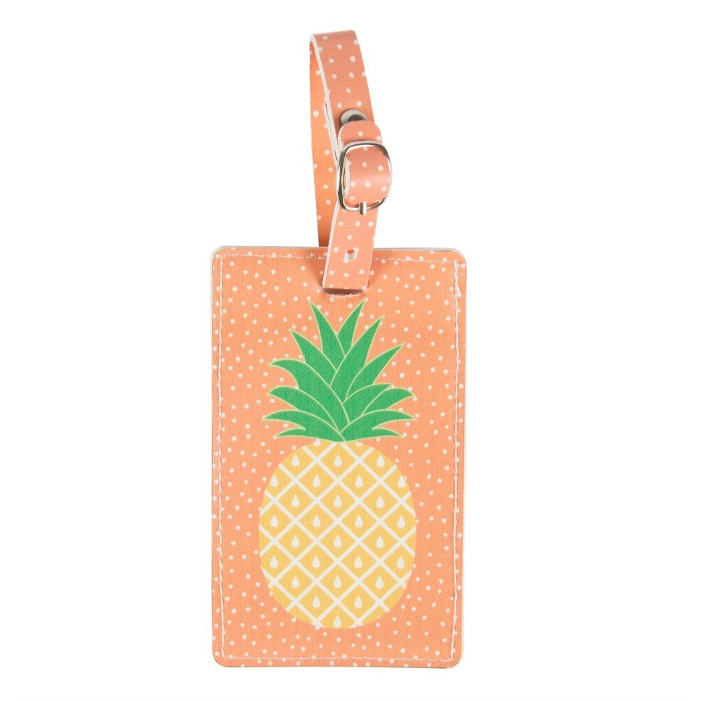 Oranžová visačka na kufr Sass & Belle Tropical v:721210
