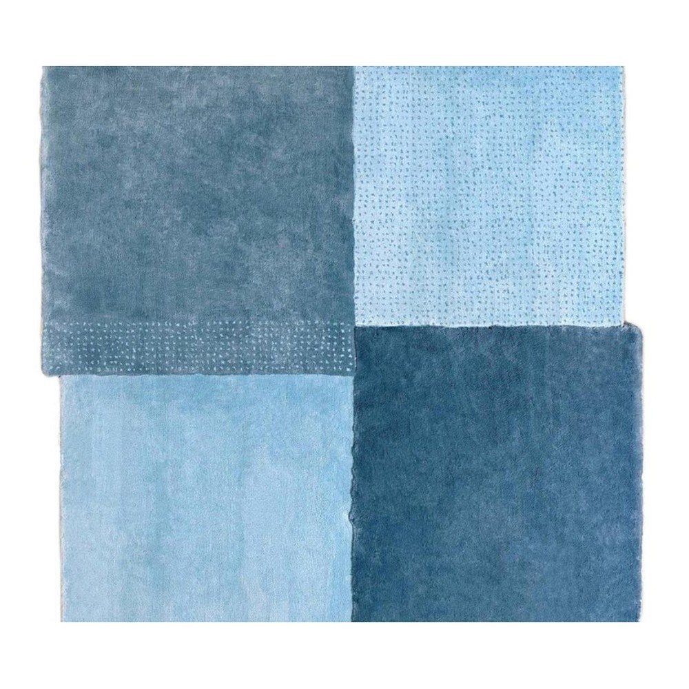 Modrý koberec EMKO Over Square, 200 x 207 cm v:1232720
