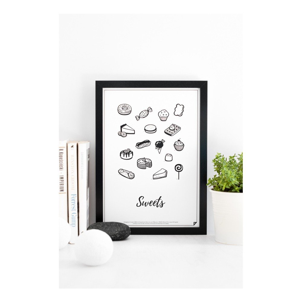 Plakát Follygraph Sweets, 40 x 50 cm v:691604