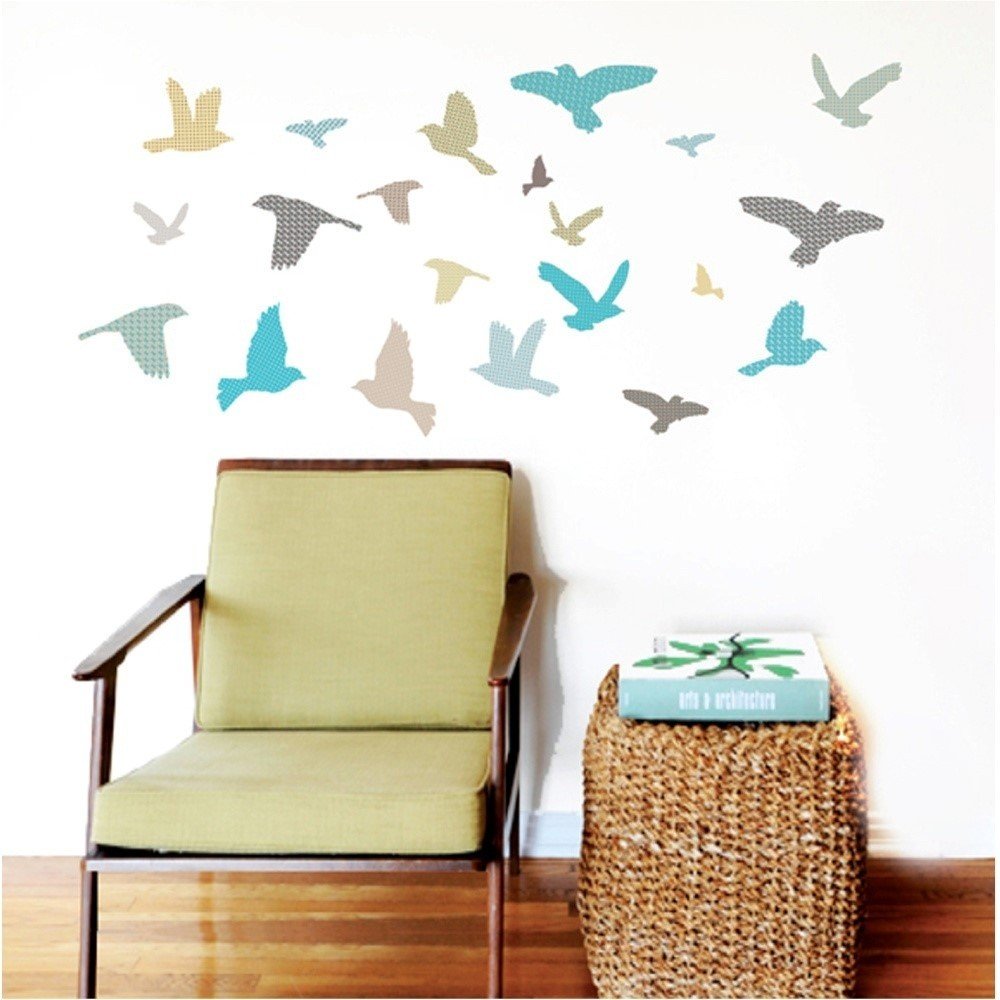 Nástěnné samolepky Art For Kids Blue Birds v:826154
