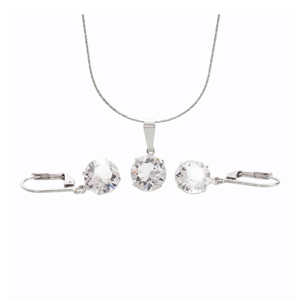 Set náhrdelníku a náušnic se Swarovski Elements Laura Bruni Old Times v:969110