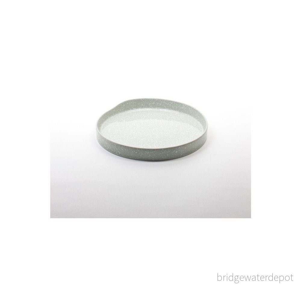 Keramický bílý tác ComingB Coupelle Granite Plate GM, ⌀ 25,4 cm v:1035128