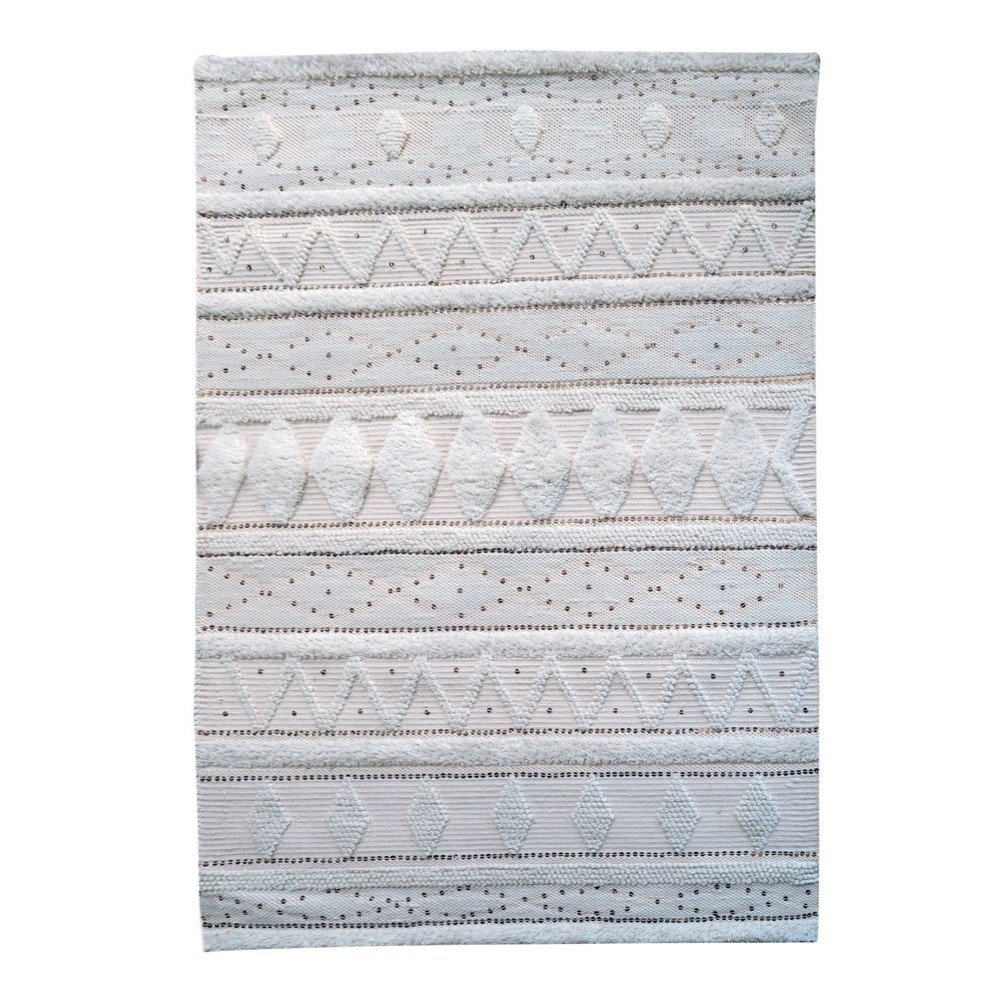 Ručně vyráběný koberec The Rug Republic Roja Grey, 90 x 150 cm v:1063264