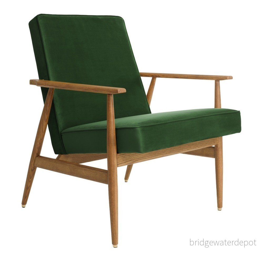 Sytě zelené křeslo 366 Concept Fox Velvet v:772244