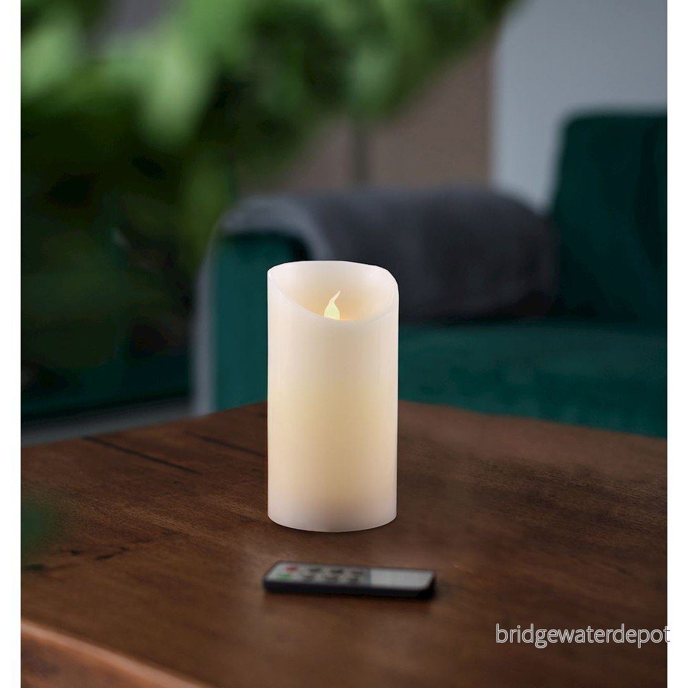 LED svíčka s dálkovým ovládáním DecoKing Wax, výška 12,5 cm v:1183166