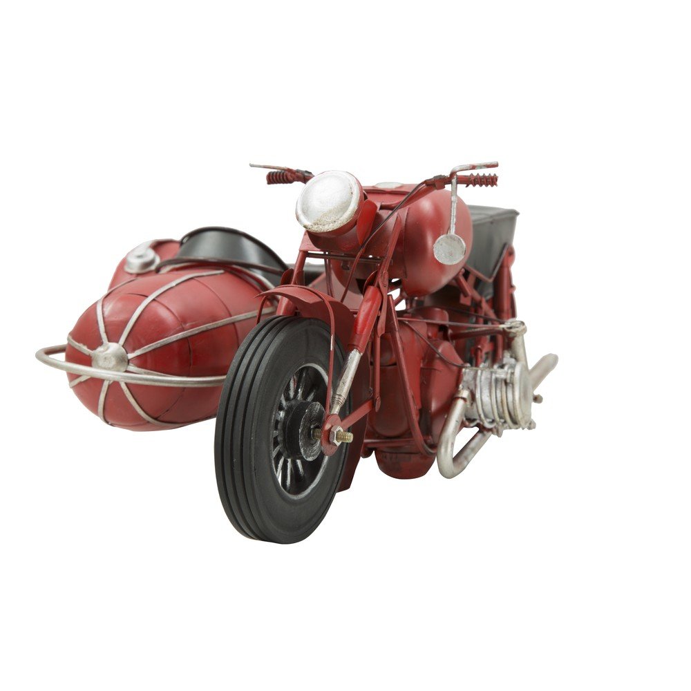 Dekorativní kovová motorka Mauro Ferretti Sidecar v:1210670