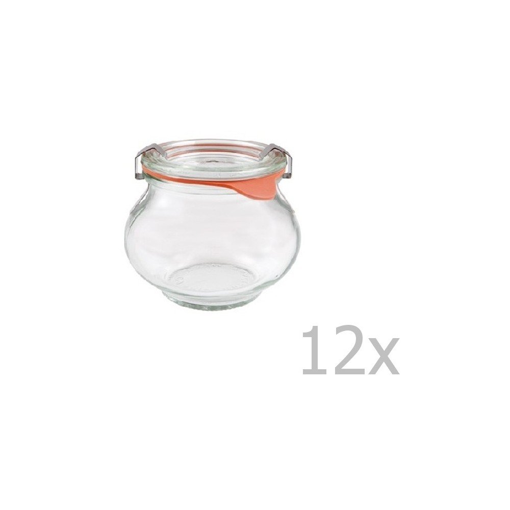Sada 12 dekorativních zavařovacích sklenic Weck Schmuck, 220 ml v:1289844