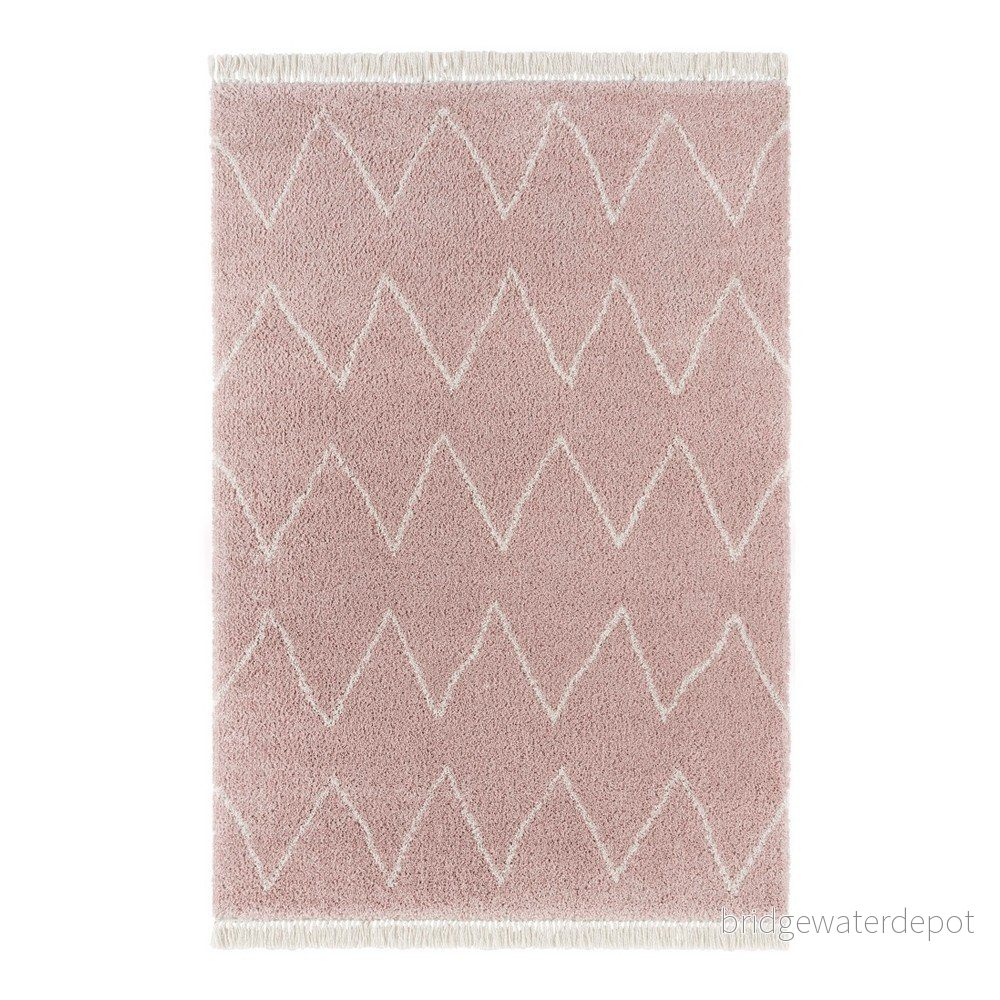 Růžový koberec Mint Rugs Rotonno, 160 x 230 cm v:1006410