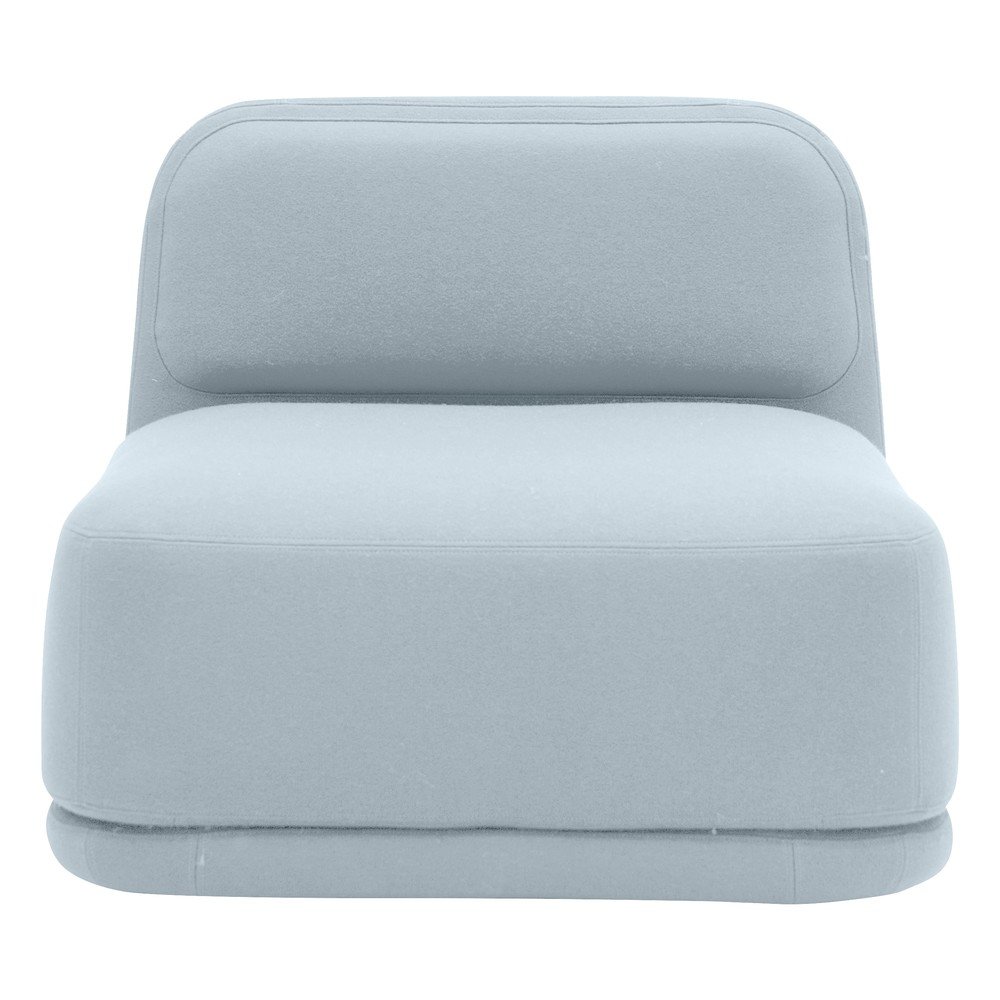 Světle modré křeslo Softline Standby Low v:1373425