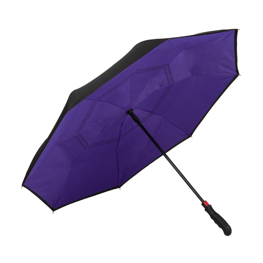 Tmavě fialový golfový deštník Von Lilienfeld Remy FlicFlac, ø 110 cm v:1127792